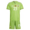 Argentina Emiliano Martinez 23 Målmand Børn Hjemme VM 2022 - Fodboldtrøjer (S/S)